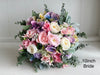 Pretty pastel wedding flowers