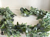 Mixed greenery artificial garland