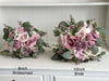 Blush, dusky pink and mauve artificial wedding flowers